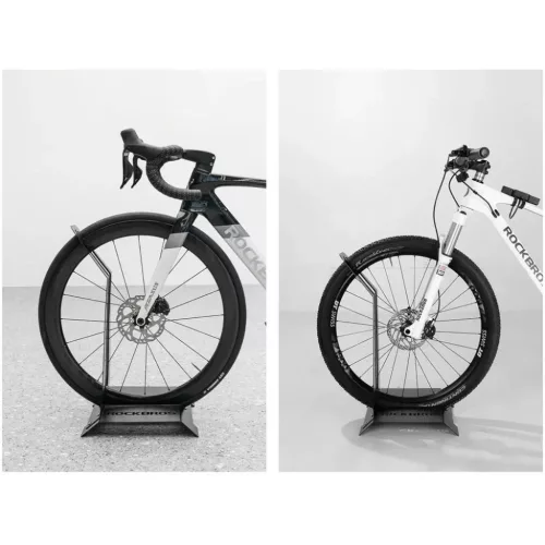 Rockbros HS-013L acél kerékpártartó állvány, fekete-5907769389818 5 kép