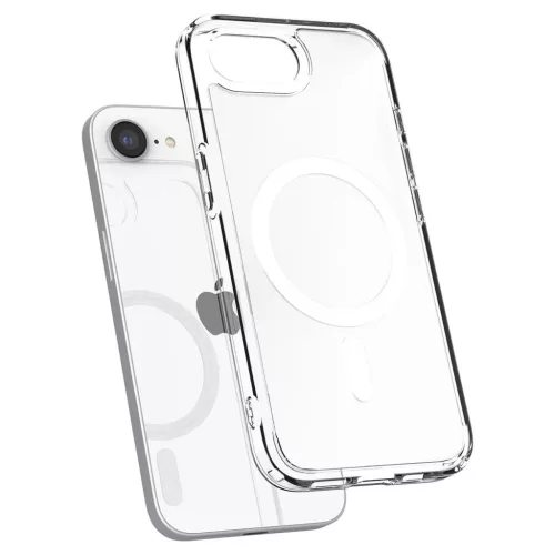  iPhone 16e Fehér, Áttetsző Spigen Ultra Hybrid MagSafe tok-8809971239752 1 kép