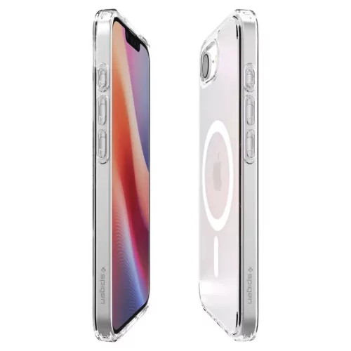  iPhone 16e Fehér, Áttetsző Spigen Ultra Hybrid MagSafe tok-8809971239752 8 kép