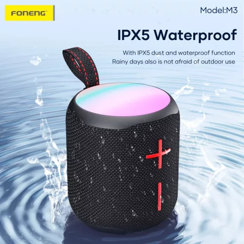 FONENG bluetooth hangszóró M3 Fekete-6970462514169 6 kép