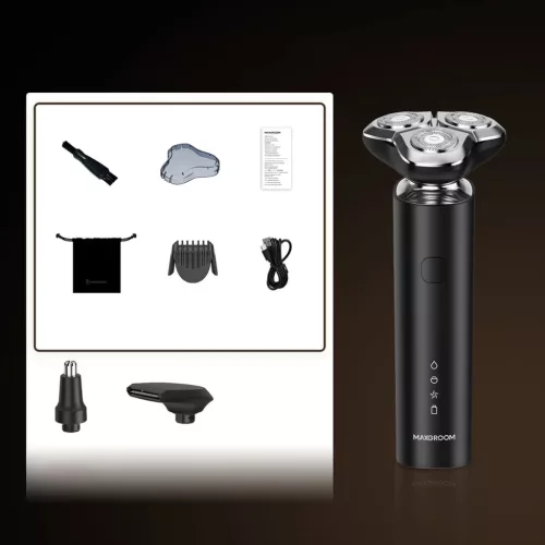 MAXGROOM M-8012 3 az 1-ben elektromos borotva - fekete-5907769388781 3 kép