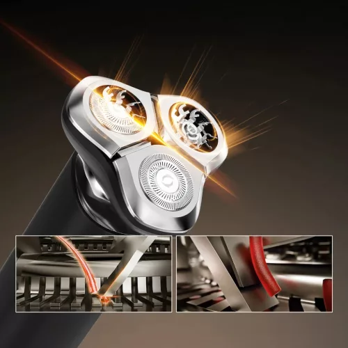 MAXGROOM M-8012 3 az 1-ben elektromos borotva - fekete-5907769388781 5 kép