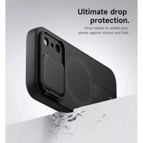 iPhone 17 Pro Suritch MagSafe ütésálló tok kihajtható állvánnya-6977140252689 3 kép