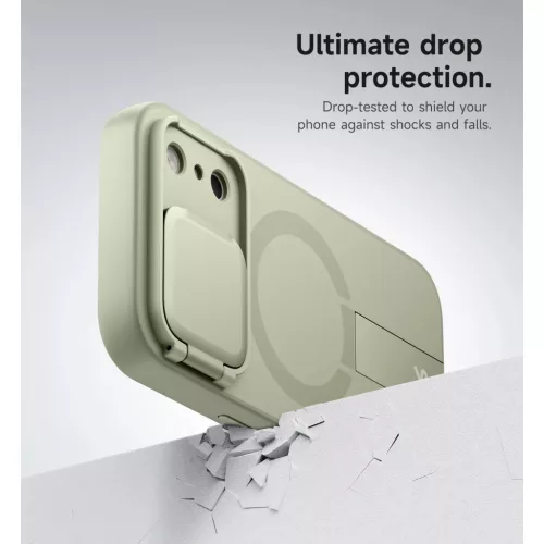 iPhone 17 Pro Suritch MagSafe ütésálló tok kihajtható állvánnya-6977140252702 5 kép
