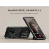 Samsung Galaxy S26 Ultra Dexnor tok kihajtható állvánnyal, fekete 3-6977140254409 9 kép