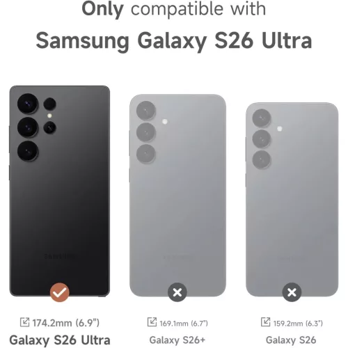 Samsung Galaxy S26 ULTRA SURITCH Magsafe tok, kihajtható állvány, k-6977140254201 6 kép