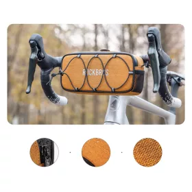 Rockbros TL001 ROAD TO SKY 1,9L kormánytáska – narancssárga, víz-5907769391811 2 kép
