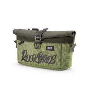 Rockbros W020 kerékpáros kormánytáska és válltáska – zöld-5907769391347 1 kép
