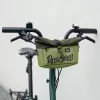 Rockbros W020 kerékpáros kormánytáska és válltáska – zöld-5907769391347 3 kép