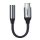 Ugreen 3.5mm jack audio/ USB Type-C fülhallgató adapter 10cm szürke-6957303836321 1 kép