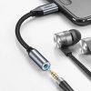 Ugreen 3.5mm jack audio/ USB Type-C fülhallgató adapter 10cm szürke-6957303836321 3 kép