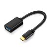 Ugreen USB/USB-C Type-C 3.0 OTG kábel/ átalakító adapter fekete-6957303837014 1 kép