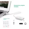 UGREEN 15 cm-es USB külső hangkártya (fekete)-6957303803149 4 kép