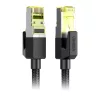 NW150 Cat 7 Ethernet kábel fonott, tiszta réz 10m fekete-6957303837915 3 kép