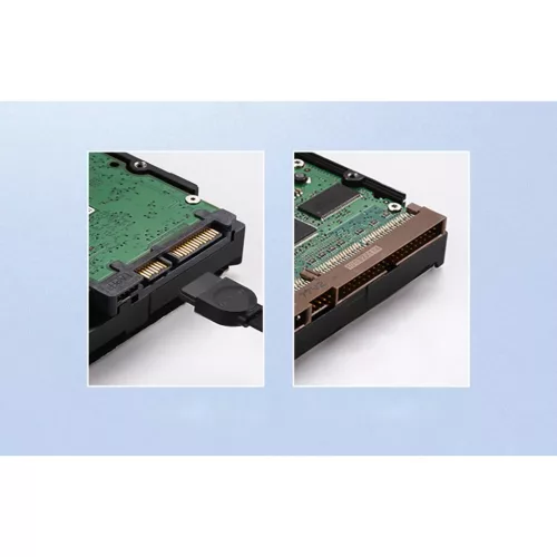 UGREEN US217 SATA ferde kábel, 0,5m (fekete)-6957303837977 3 kép