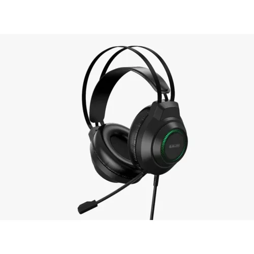 JELLICO vezetékes gamer fejhallgató mikrofonnal HD5 fekete-6974929208530 2 kép