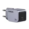 Ugreen Nexode Pro 30W hálózati USB-C töltő (szürke)-6941876230068 3 kép