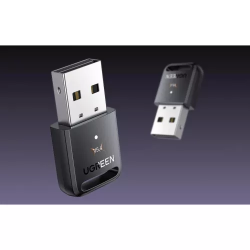 Adapter / vevő USB Bluetooth 5.4 Ugreen CM748, LED, hatótáv 20m (fe-6941876230587 7 kép