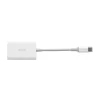 Ugreen 2-az-1-ben USB-C Kártyaolvasó CM265 (fehér)-6941876235063 2 kép