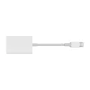 Ugreen 2-az-1-ben USB-C Kártyaolvasó CM265 (fehér)-6941876235063 3 kép