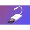 Ugreen 2-az-1-ben USB-C Kártyaolvasó CM265 (fehér)-6941876235063 7 kép