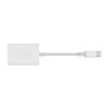 Ugreen 2-az-1-ben USB-C Kártyaolvasó CM265 (fehér)-6941876235063 9 kép