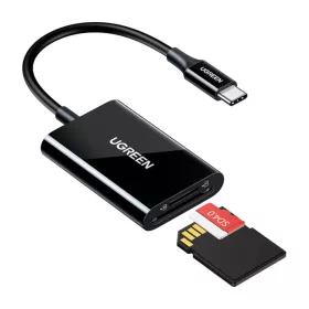 UGREEN CM265 2 az 1-ben USB-C kártyaolvasó (fekete)-6941876236220 1 kép