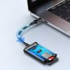 UGREEN CM265 2 az 1-ben USB-C kártyaolvasó (fekete)-6941876236220 3 kép