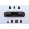 UGREEN CM265 2 az 1-ben USB-C kártyaolvasó (fekete)-6941876236220 6 kép