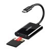 UGREEN CM265 2 az 1-ben USB-C kártyaolvasó (fekete)-6941876236220 8 kép