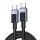 Ugreen USB-C-USB-C PD Gyors Töltőkábel L512 (Szürke) 0,5m