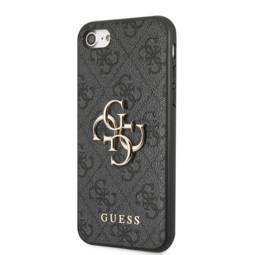 Guess PU 4G Metal Logo tok iPhone 7/8/SE2020/SE2022 szürke-3666339118891 1 kép