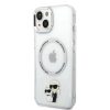 Karl Lagerfeld IML Karl és Choupette MagSafe tok iPhone 13 áttetsző-3666339126339 1 kép