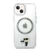 Karl Lagerfeld IML Karl és Choupette MagSafe tok iPhone 13 áttetsző-3666339126339 2 kép