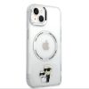 Karl Lagerfeld IML Karl és Choupette MagSafe tok iPhone 13 áttetsző-3666339126339 3 kép