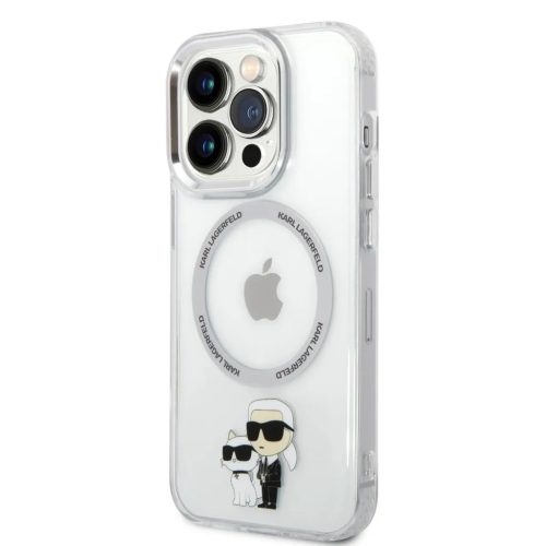 Karl Lagerfeld IML Karl és Choupette MagSafe tok iPhone 13 Pro Átlá-3666339126346 1 kép