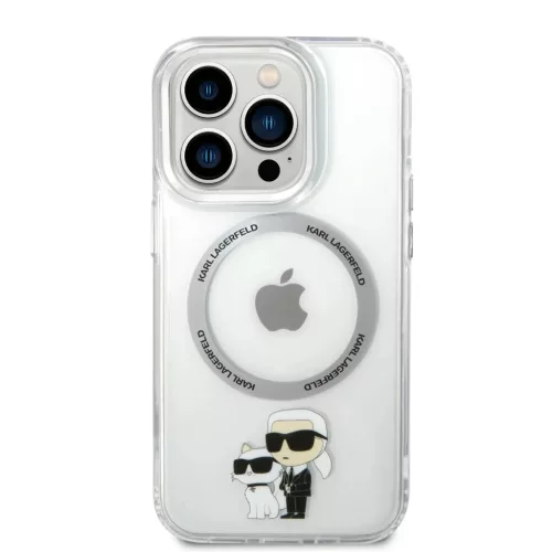 Karl Lagerfeld IML Karl és Choupette MagSafe tok iPhone 13 Pro Átlá-3666339126346 2 kép