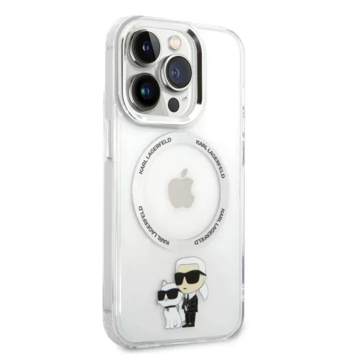 Karl Lagerfeld IML Karl és Choupette MagSafe tok iPhone 13 Pro Átlá-3666339126346 3 kép