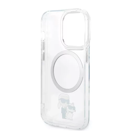 Karl Lagerfeld IML Karl és Choupette MagSafe tok iPhone 13 Pro Átlá-3666339126346 5 kép