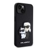 Karl Lagerfeld PU Saffiano Karl és Choupette tok iPhone 13-hoz Fekete-3666339126483 3 kép