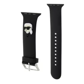 Karl Lagerfeld Karl Head NFT Watch Strap Apple Watch 42/44/45/49 Feket-3666339127381 1 kép