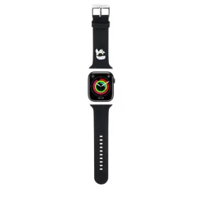 Karl Lagerfeld Karl Head NFT Watch Strap Apple Watch 42/44/45/49 Feket-3666339127381 2 kép