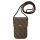 Guess PU 4G Fém Logós Feliratos Telefon Táska Barna-3666339127695 1 kép