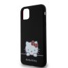 Hello Kitty Liquid Silicone Daydreaming Logo tok iPhone 11-hez Fekete-3666339187156 5 kép