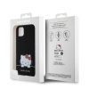 Hello Kitty Liquid Silicone Daydreaming Logo tok iPhone 11-hez Fekete-3666339187156 7 kép