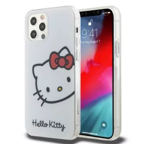 Hello Kitty IML Head Logo tok iPhone 12/12 Pro Fehér-3666339193461 1 kép