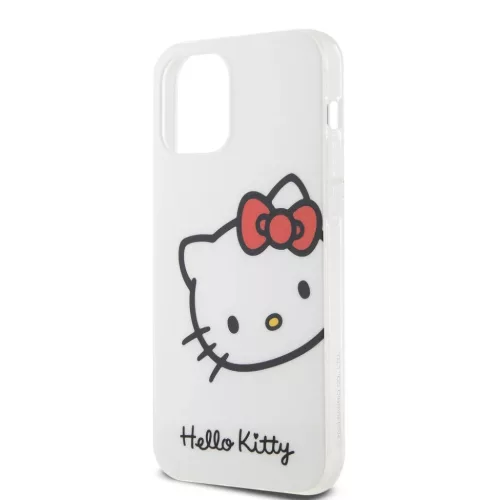 Hello Kitty IML Head Logo tok iPhone 12/12 Pro Fehér-3666339193461 5 kép