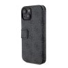 Guess PU Leather 4G Metal Logo tok iPhone 15 szürke-3666339194383 6 kép