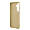 Guess PC/TPU Glitter Flakes Metal Logo tok Samsung Galaxy S24+ arany-3666339241377 6 kép
