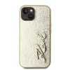  iPhone 15 arany Karl Lagerfeld Wrinkled PU Signature Logo tok-3666339255442 2 kép